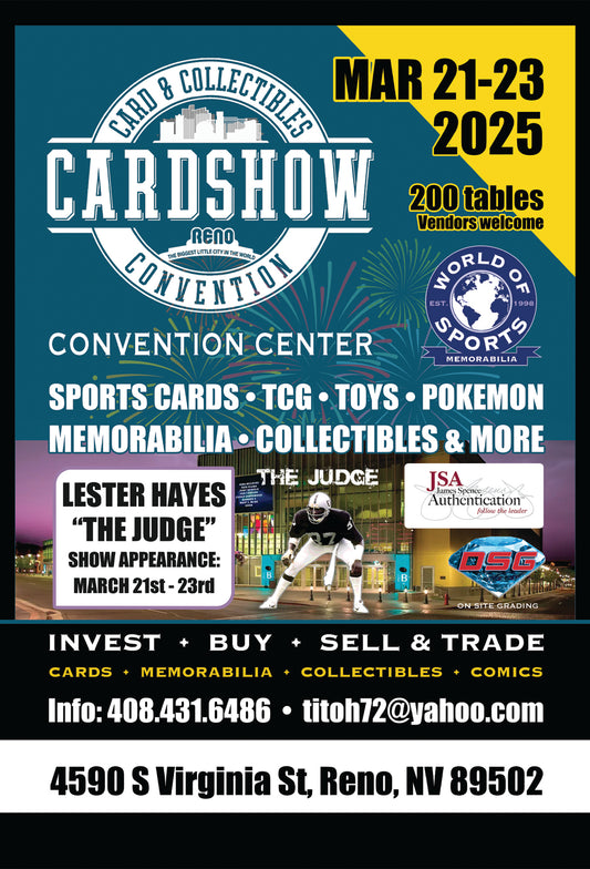 Card & Collectible Convention Reno Nevada